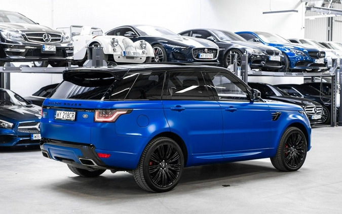 Land Rover Range Rover Sport cena 520000 przebieg: 52979, rok produkcji 2022 z Gubin małe 781